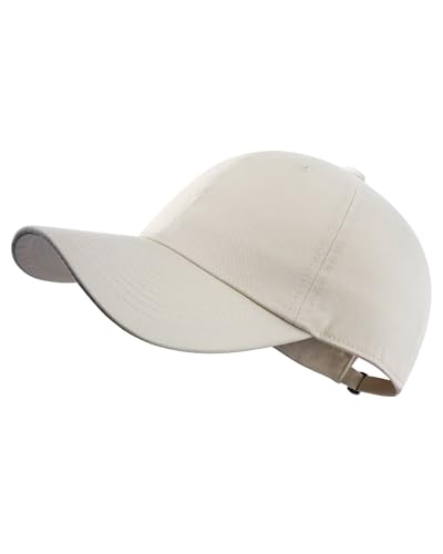 Image of GADIEMKENSD Blank Baseball Cap Washed Cotton Hat for Men Women Unconstructed Soft Basic Hat Unisex Custom Items Plain Caps Dad Hats for Outdoor Sports Golf Running Hiking Stone Khaki