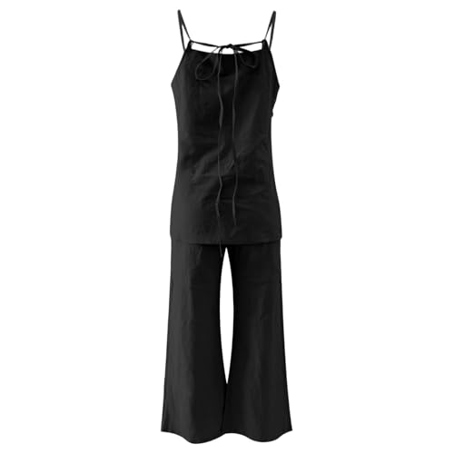 Conjunto de lino mujer transpirable para superar el calor con comodidad diaria 6