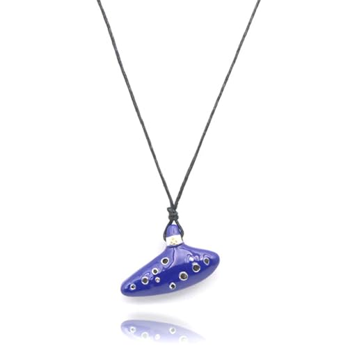 AYVRUOP Merch De Ze1da,Ze1da Tears of the Kingdom,Mercancía Deco De Metal De Ze1da,Decoración Colgante De Ze1da,Breath of the Wild,Collar De Ocarina De Ze1da