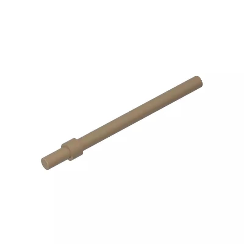 BrickBuddy Gobricks GDS-905 Bar 6L with Stop Ring 50PCS Compatible with Lego Toy 63965 18274 28921 DIY Parts and MOC Components for Major Brick Brands