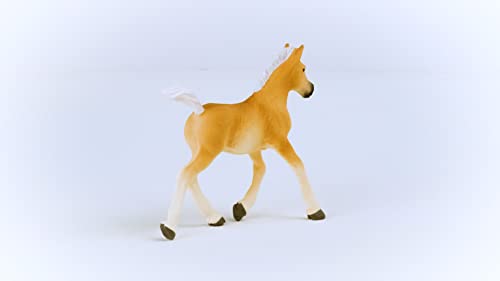 SCHLEICH Horse Club | Haflinger Fohlen 13951 | detailgetreues Pferd | tolles Geschenk für Mädchen und Jungen Pferde Spielzeug für Kinder ab 5 Jahren | 9 x 3 x 7cm
