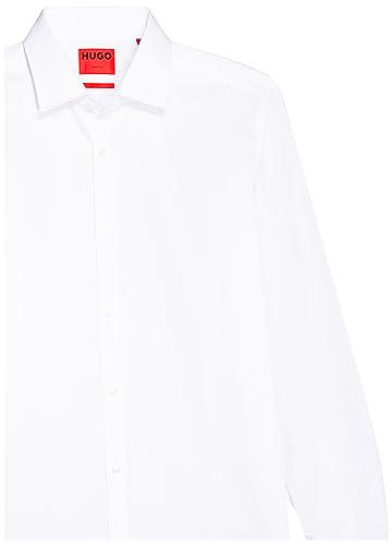 Hugo By Hugo Boss Men's Dress Shirt Shirt, -New White, 15.5R #TOP2