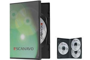 5 x Scanavo CD/DVD/BLU RAY 22mm Black DVD 3 Way Case for 3 Disc By Dragon Trading