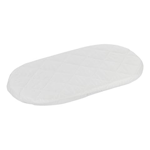 Alvi Baby-Matratze Kinderwagen, Wiege, Stubenwagen/Bezug 100% Baumwolle abnehmbar & waschbar/Komfortdicke 4cm / geprüft nach Oeko-Tex Standard 100, Größe:75 x 33 x 4 Kinderwagen Cover