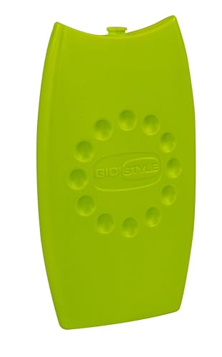 GioStyle Space Ice Mattonella Ghiaccio Ideale per Frigo e Contenitori-Made in Italy, Verde, 800 ml