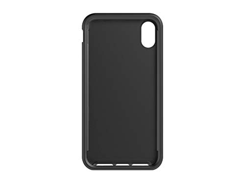 tech21 Tech Enterprises ochronne etui do Apple iPhone XS Max Slim Back Cover - Evo Luxe sztuczna skóra - czarny, T21-6144