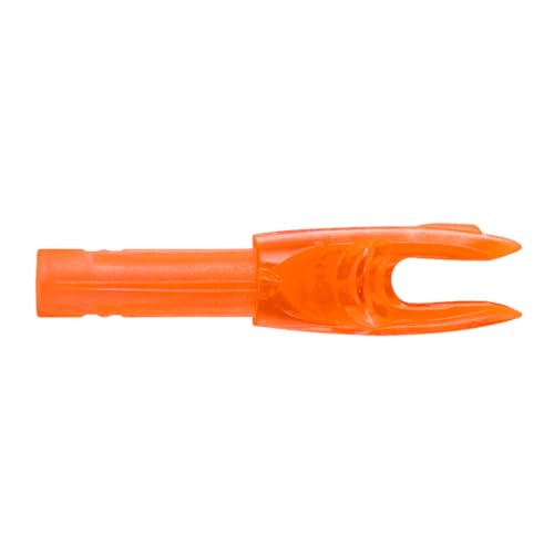 Easton G Nock encoche Large Groove orange fluo pour trajectoire précise