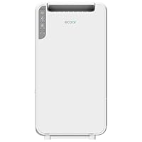 EcoAir Piccola Desiccant Dehumidifier 5L/Day | Wall Mount or Free Standing | IP24 | 4 Kg | Antibacterial Filter | Home Garage Basement Bathroom Boat