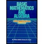 Basic Mathematics and Algebra With Applications 0395327040 Book Cover