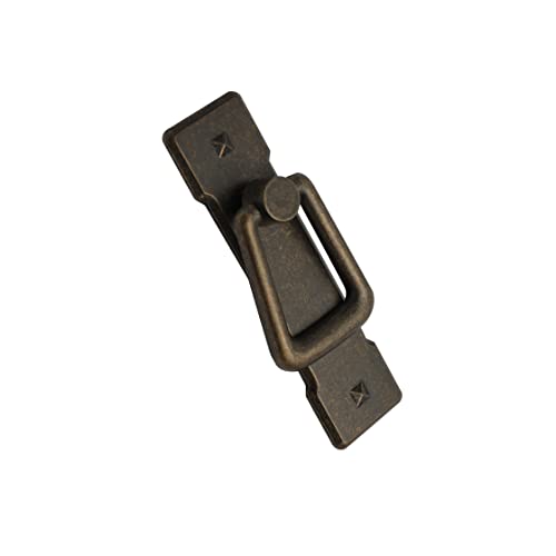 HARMAC HOUSE Vintage Drop Handles 2 Pack Antique Bronze Door Ring Pull Handles Kitchen Cabinet Cupboard Chest of Drawer Vintage Bronze Drop Ring Pull Handles (2) - Image 3