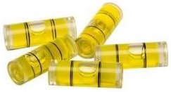 Precision Mini Acrylic Bubble LEVEL Vial - 1" Long X 3/8" Diameter Replacement Levels - Tool Photo (6)