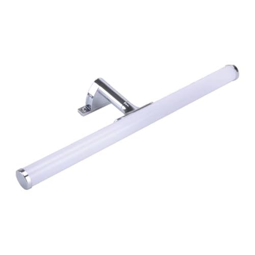 BarcelonaLED Aplique de Baño Lámapra de Espejo LED 6W 40 cm Impermeable IP44 Luz Maquillaje Blanco Neutro 4000K para Mueble Armario o Pared 3 en 1