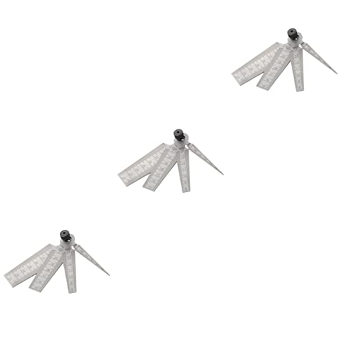 Juego de 8 Calibradores de Acero Inoxidable 7x3.5 cm miniatura 1
