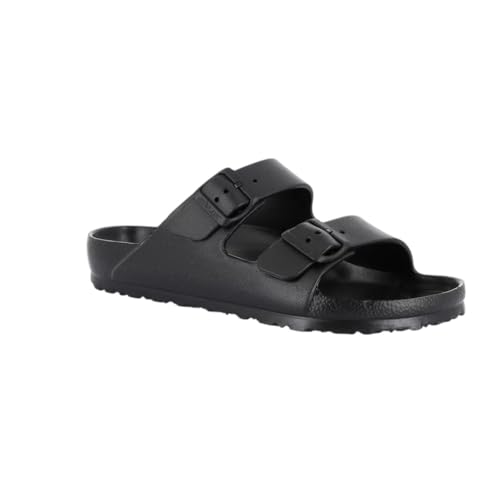 Pantoufles anatomiques homme confortables noires GRUNLAND DATO