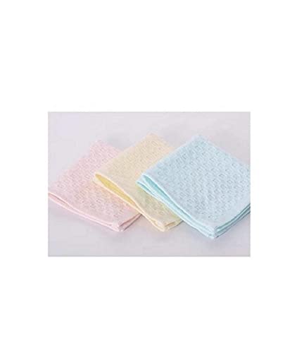 100% Cotton Small Size Handkerchief/Rumal/Face Towel for Kids, Women, Girls and Baby | Extra Soft And Super Absorbent Handkerchieves For Women's - Set of 6 & 12 (11" x 11") - Multicolored