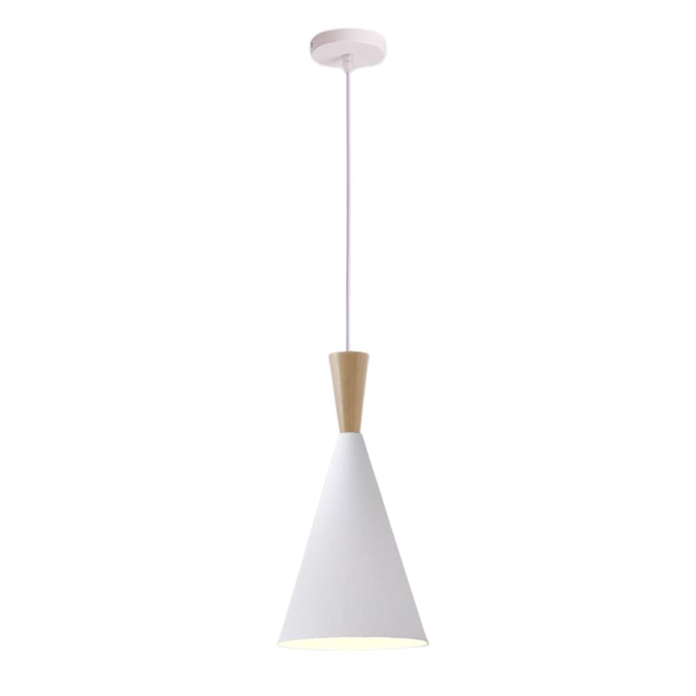 STVDEDG 1-Pack Modern Macaron Chandelier Shade Flush Mount E27 Single Head Hanging Light Industrial Personalized Pendant Lamp Porch Aisle Decoration Lighting Fixtures for Loft Coffee Kitchen Island