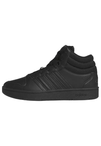 Image of adidas Mens Hoops Mid Classic Sneakers Shoes Casual - Black