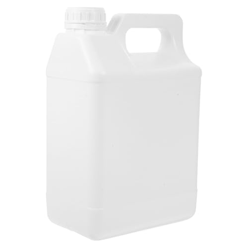 VILLFUL Water Jug Reusable Liquid Storage Bottle for Oil Adhesives Samples and Water Empty Storage Container with Lid Compact Shape for Kitchen and .81 X 7.67 X 4.72 in
