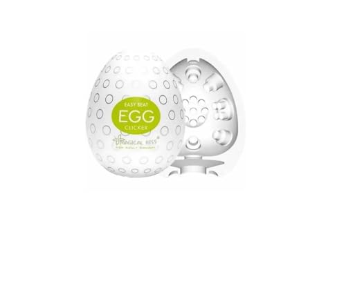 Kit Triplo Eggs Ovo Mastubador Estimulo Sexshop Flexivel Spider Twister e Clicker