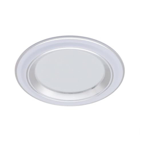 Levitantes Foco LED empotrable Blanco 3W, 3000K-4000K-6500K, tamaño 4,5x9x9 cm, Corte 8D, 280 lúmenes, Ideal para iluminación de Espacios Interiores, Imagen