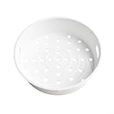 5 x 4. Panier vapeur en plastique pour cuiseur à riz et utilisation en cuisine, support à vapeur haute résistance pour légumes, fruits de mer, œufs, viandes, desserts (4 à 5 l)