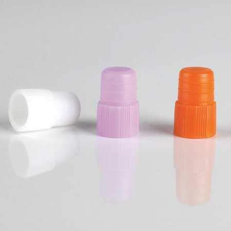 Plug Cap,Polyethylene,White Clear,PK1000
