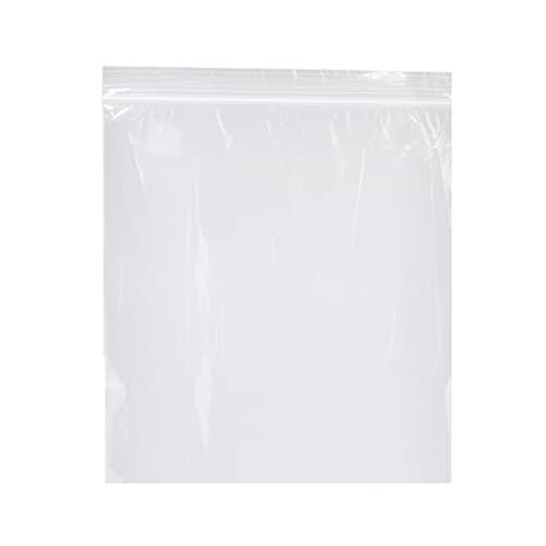 Image of Dukal Dawn Mist Plastic Re-closable Bag, Heavy Duty, 4 mil, 10 inch L x 13 inch W, Clear (Pack of 500)