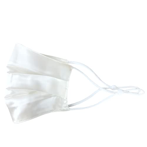 Celestial silk 100% mulberry silk face mask with nose wire - reus…
