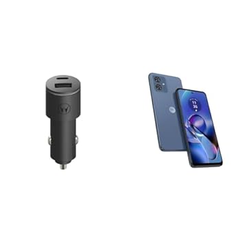 Kit Motorola G54 5G 256GB Azul + Carregador 45W Turbo Power