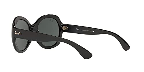 Ray-Ban Woman Sunglasses Black Frame, Green Classic G-15 Lenses, 57MM4