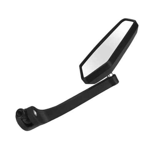 Espejos retrovisores para motocicleta universales negros que eliminan vibraciones del retrovisor 3
