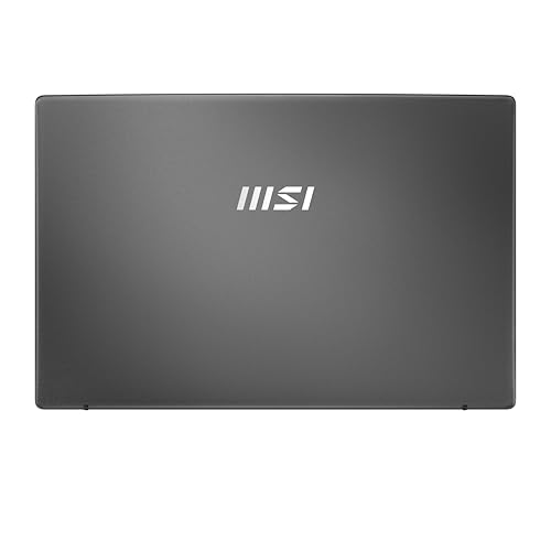 Image of msi Modern 15 15.6 inchBusiness Laptop: Intel Core i5-1335U, Intel Iris XE, 16GB DDR4, 1TB NVMe SSD, Type-C, WiFi 6E, Win 11 Pro: Platinum Gray F13MG-012US