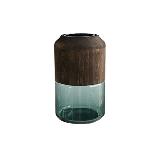Vase élevant l'eau en verre transparent pour décoration de salon