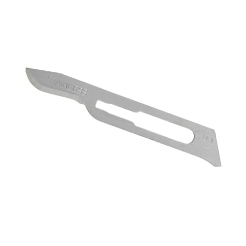 3001T-15C GLASSVAN Surgery Blade, #15C Size, Stainless Steel (Pack of 100)