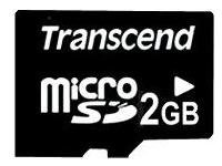 Transcend Flash Memoria Scheda - 2 Gb - Microsd (Senza Scatola E Adattatore)