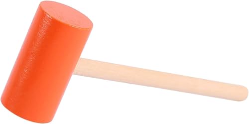 Image of SHINETOY Wooden Ball Drop Hammer Toys for Toddlers | Montessori Pounding Toy with 4 Colorful Balls | Early Learning & Motor Skills Toy, 11 x 6 cm
