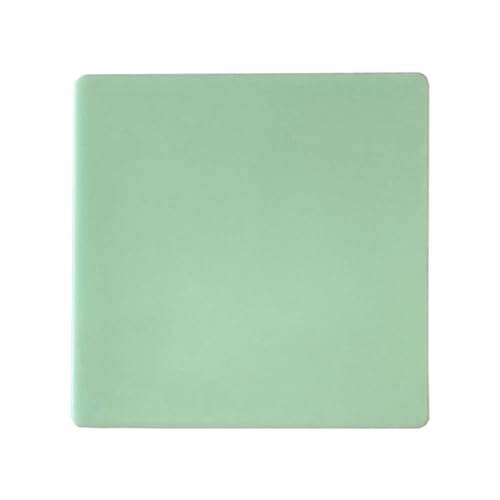 Image of 2pcs Pastel Cell Cast Acrylic Sheets blueish Green 1 /8inch (3mm) 11.75x11.75 300x300mm Glossy Matte Laserable Plexiglass Sheets Plasitc Board for Laser Cutting Engraving DIY Project Craft Sign
