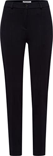 Pantalons Femme RAPHAELA Lillyth en jacquard clencheck avec motif floral chic et coupe slim