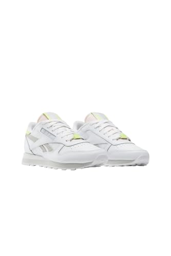 Image of Reebok CLASSIC LEATHER, Women Shoes, FTWWHT /PUGRY2 /ACIYEL, 36