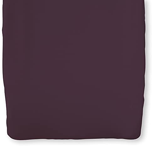 Natemia Organic Cotton Changing Pad Cover - 16x32 - Silky Soft & Hypoallergenic - Fits Cradle & Bassinet - Perfect Baby Shower Registry Gift