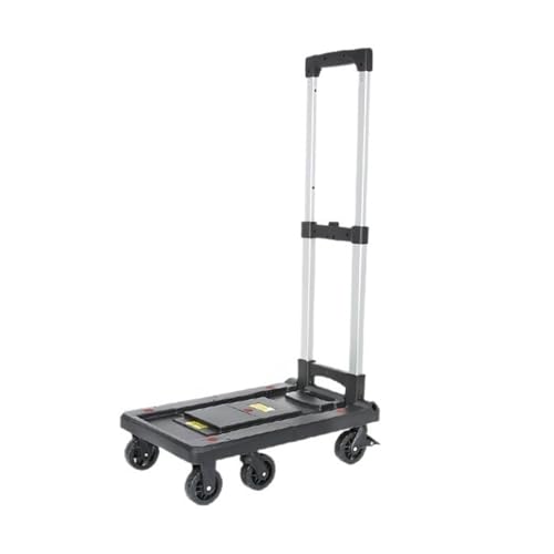 Carretilla Plegable portátil - Transportador de Carga Ligero para Uso doméstico y de Viaje.