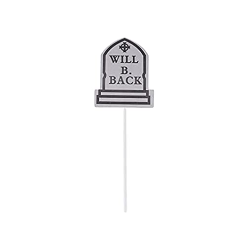 Gadpiparty 24Pcs Halloween Cake Toppers Grafstenen Kerkhof Cupcake Toppers Halloween Cake Decoraties Voor Halloween… - Afbeelding 8