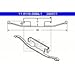 Produktbild ATE 11.8116-0066.1 Feder, Bremssattel