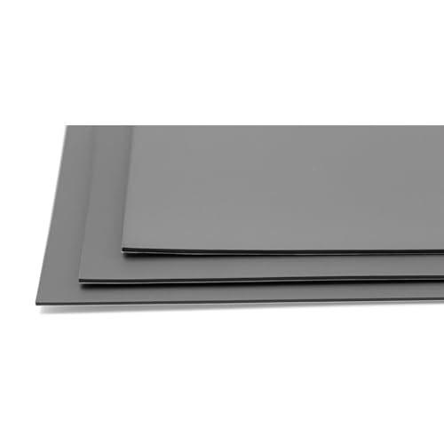 Image of TOJOIN RF Microwave Absorbers, 7.88inchesx 5.91inches x 0.04inches(200mm x 150mm x 1.0mm), Black, EMI Absorber, Adhesive Backing, Industrial Grade Tape 3PCS