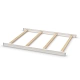 Full-Size Conversion Kit Bed Rails Compatible with Delta Children Convertible Cribs - Solid Wood Rail #0050 - Toddler and Adult Bed Rail for Full-Size Beds - Baby Furniture (Bianca White - 130)