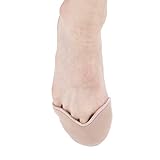Toe Pouches Pad, Short Type Toe Cover Toe Wrapped Protector Forefoot Wrap Elastic Shoes Prevent Friction Ballet Shoes Toes Cover Ballet Pointe Dance Shoe Pads Toe Pouches Pads to Protect Toes