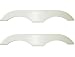 USAMADE Universal Fit Trailer RV Fender Skirts, Tandem Pair, Perfect for RV Campers and Trailers