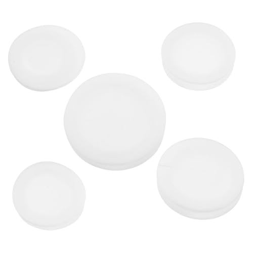 jojofuny Replacement Round Piggy Bank Bottom Plug Sturdy Black Rubber Stopper for Money Jar Accessory Sleek Design for Easy Insertion