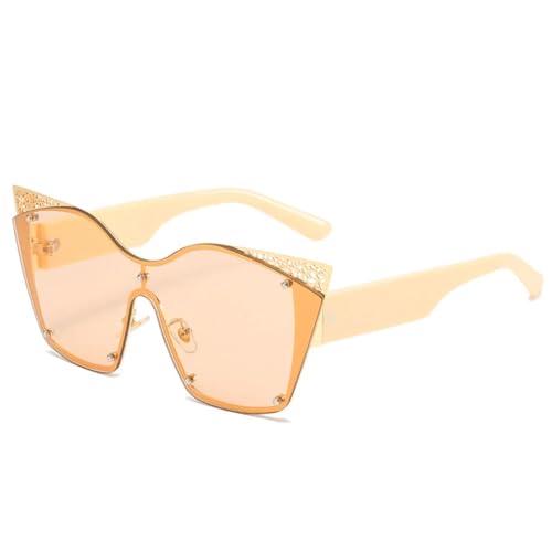 Lunettes œil de chat en métal grand format pour sublimer vos terrasses et sorties d'été