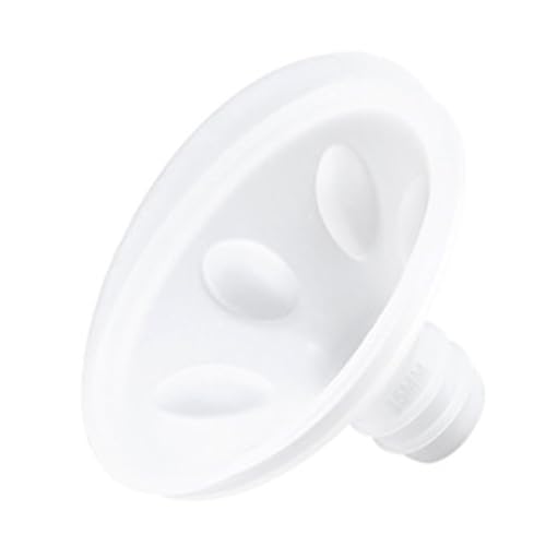 13-24mm Breastpump Shield Flanges Silicone Replacement Breast Pumps Flange Insert & Quick Fixing Adapter